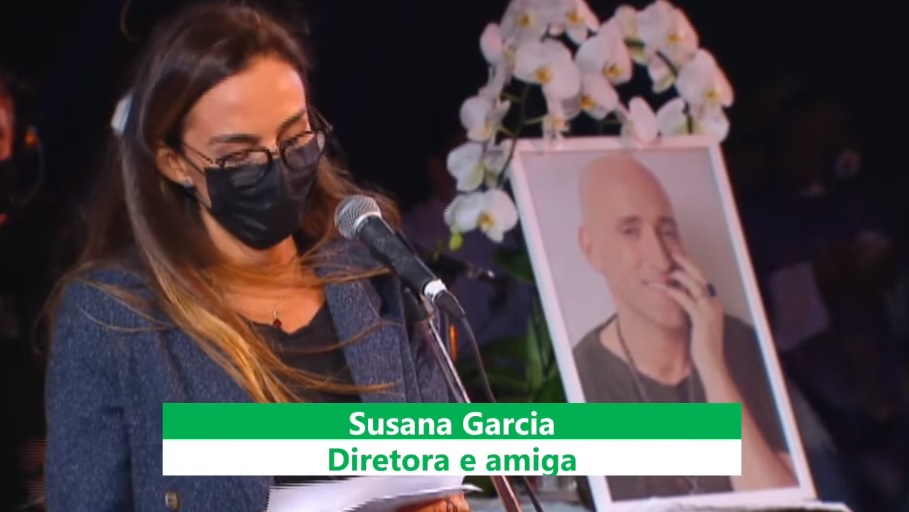 Melhor amiga de Paulo Gustavo faz discurso forte e leva família às lágrimas