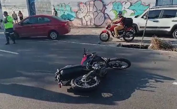 Av. Efigênio Sales trava após funcionário público morrer atropelado