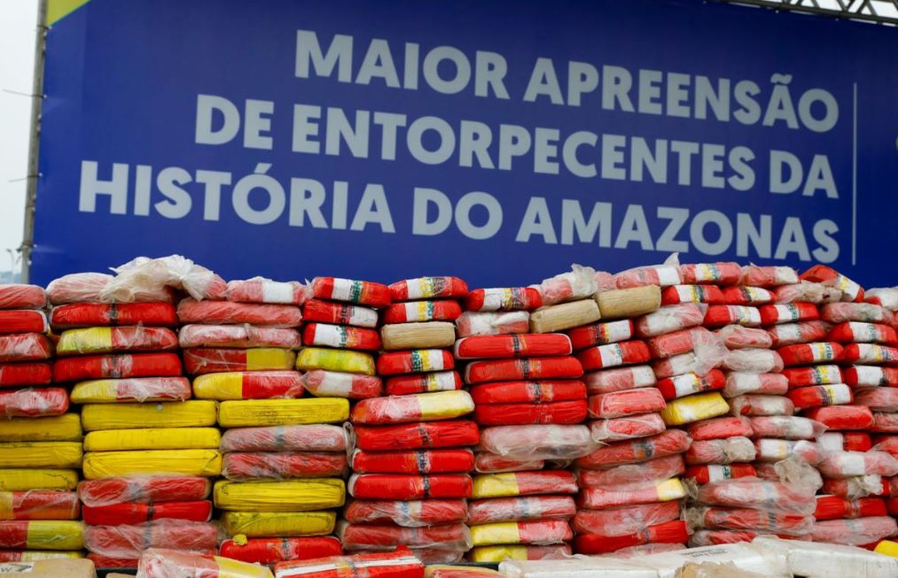 Líder do tráfico é preso com mais de 4 toneladas de cocaína no Amazonas