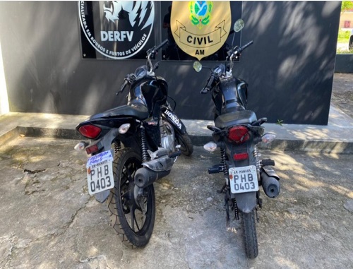 Motos clonadas que seriam transportadas ao Pará são apreendidas em Manaus