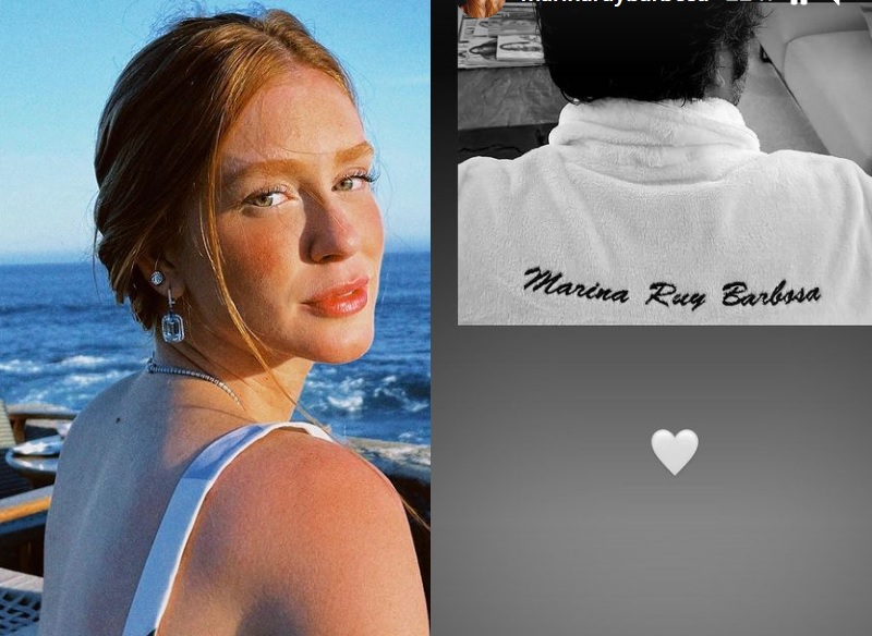 Marina Ruy Barbosa posta 1ª foto do namorado Guilherme Mussi