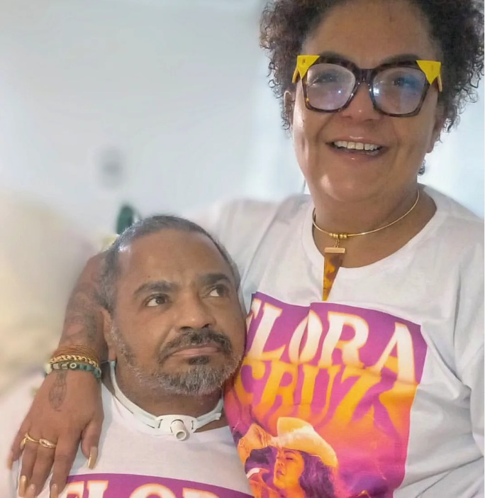 Esposa de Arlindo Cruz sobre internação do cantor: "provação"