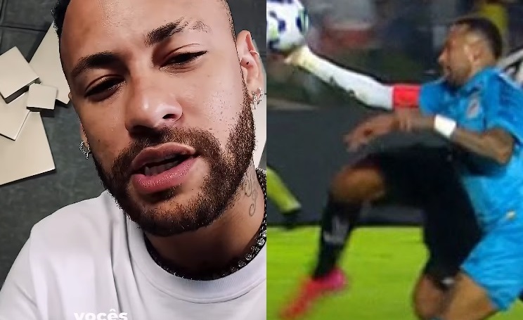 Neymar pede desculpas após ser expulso em jogo do Santos: 'podem botar na minha conta'