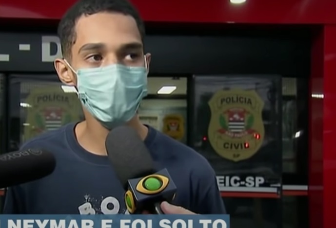Jovem que roubou R$200 mil da conta de Neymar debocha do sistema falho de banco