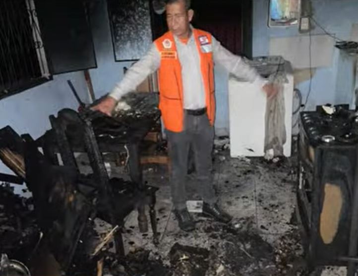 Geladeira explode dentro de casa e deixa quatro feridos em Manaus 