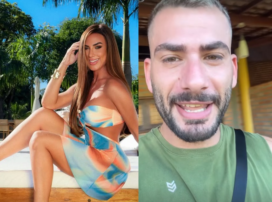 No São João da Thay, Nicole Bahls dá fora em ex-BBB por motivo curioso 