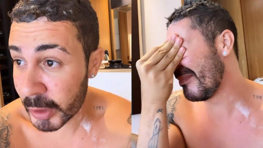 Carlinhos Maia se descuida e mostra o pênis em stories: 'encolhida, murcha'
