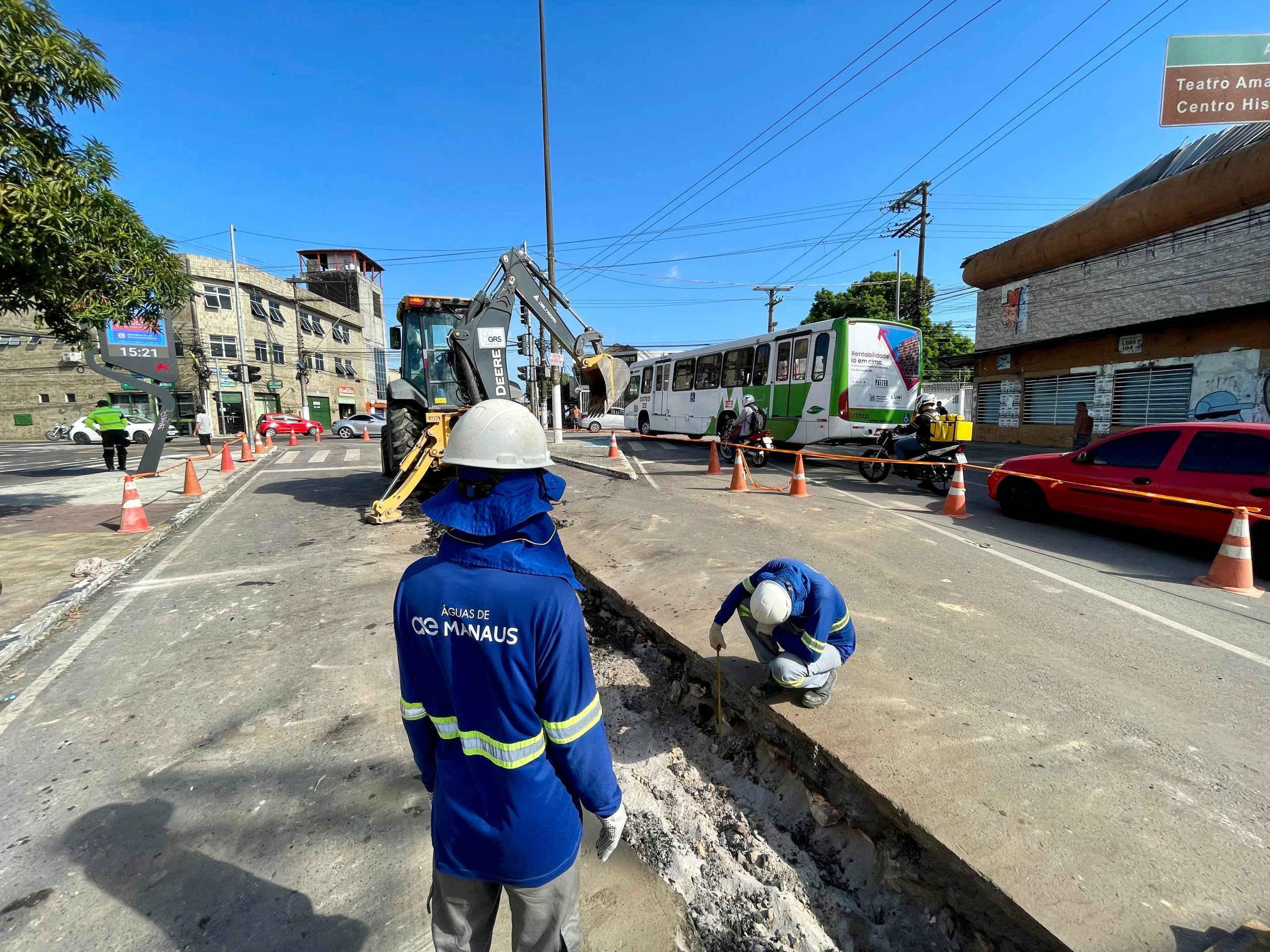 Interdição na Av. Epaminondas é prorrogada para término de obra no Centro