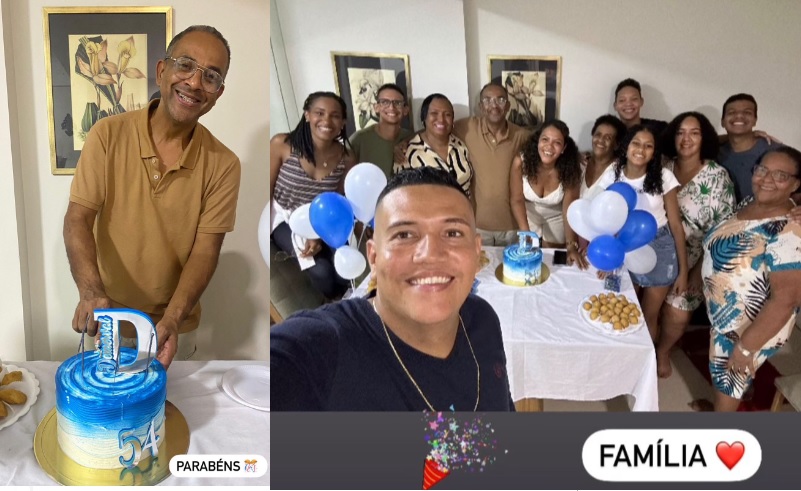 Mani Reggo comemora aniversário de pai de Davi após polêmica