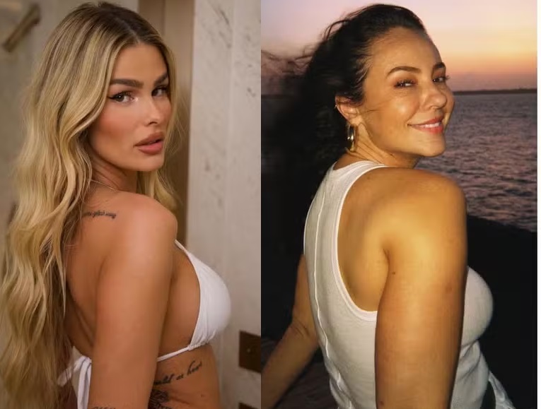 Paolla Oliveira e Yasmin Brunet se pronunciam sobre 'climão' no Rock in Rio