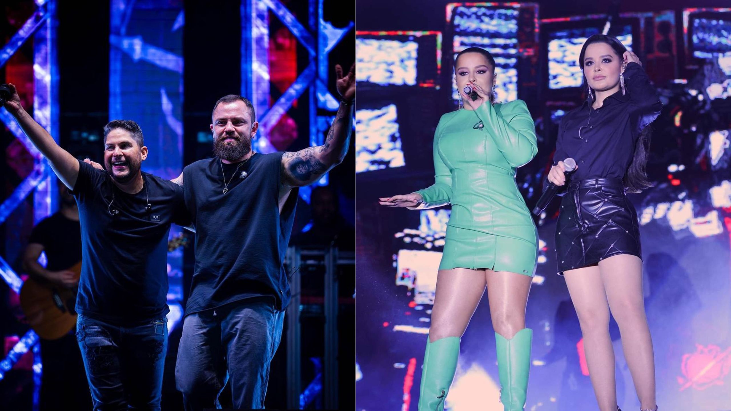 Jorge e Mateus, Maiara e Maraisa e Luan Santana se apresentam em Manaus no sábado