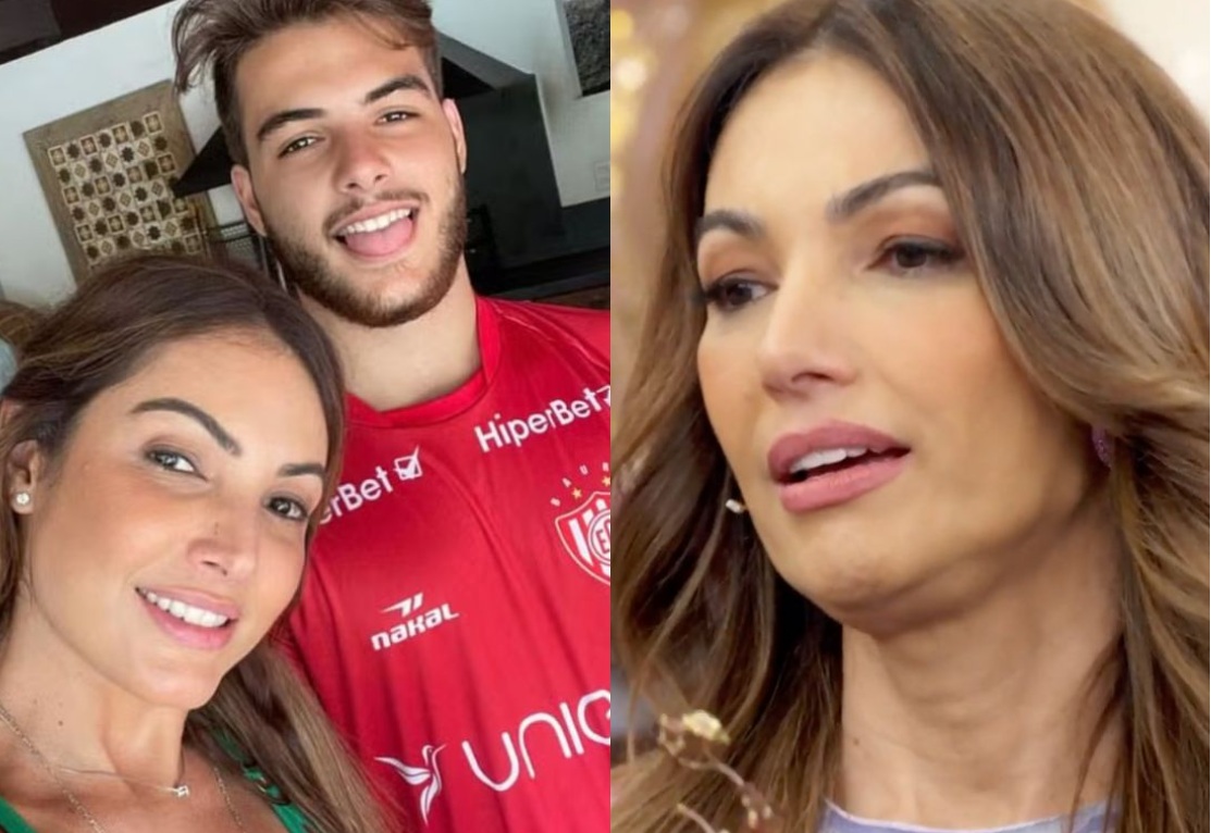 Patrícia Poeta se emociona ao falar sobre estado de saúde do filho