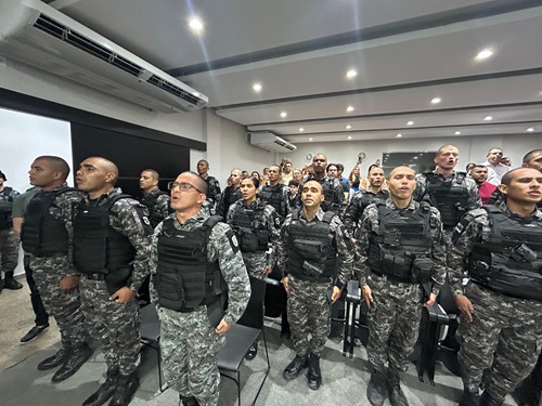 Policiais do Amazonas fazem curso para atender ocorrências de busca e localização de bombas