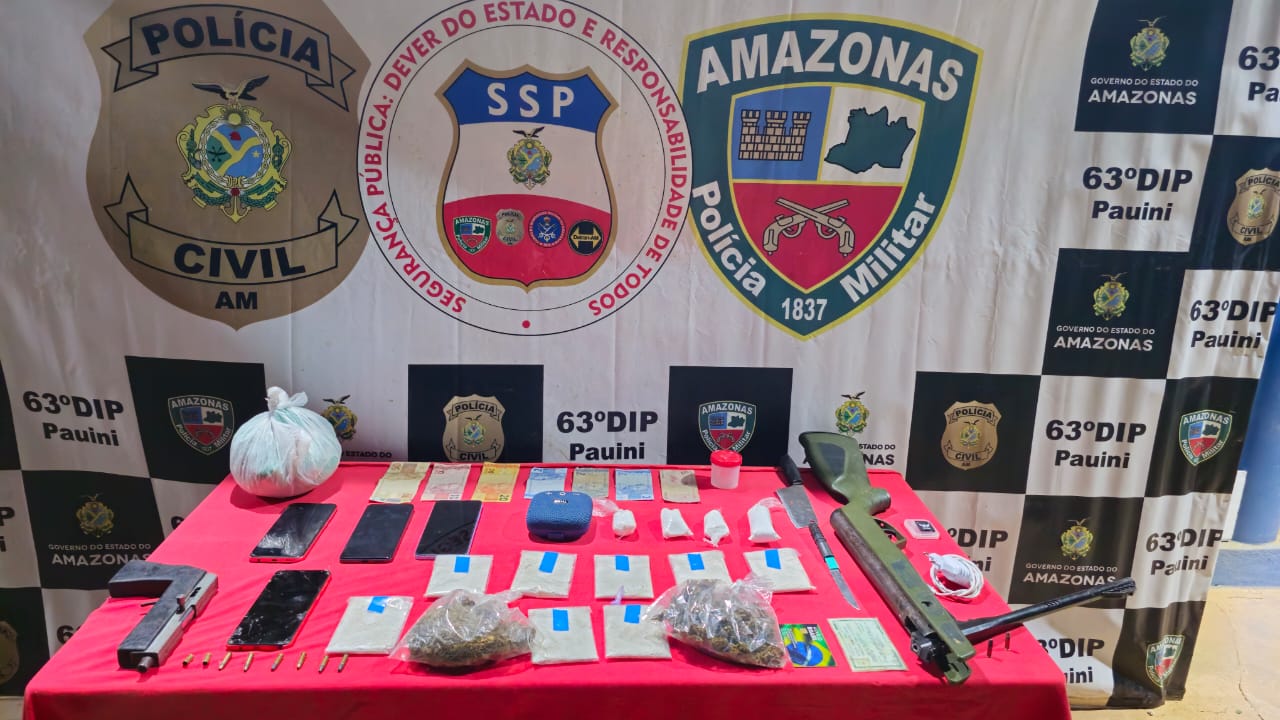 Condenado por homicídio no Acre, homem e comparsa são presos no Amazonas