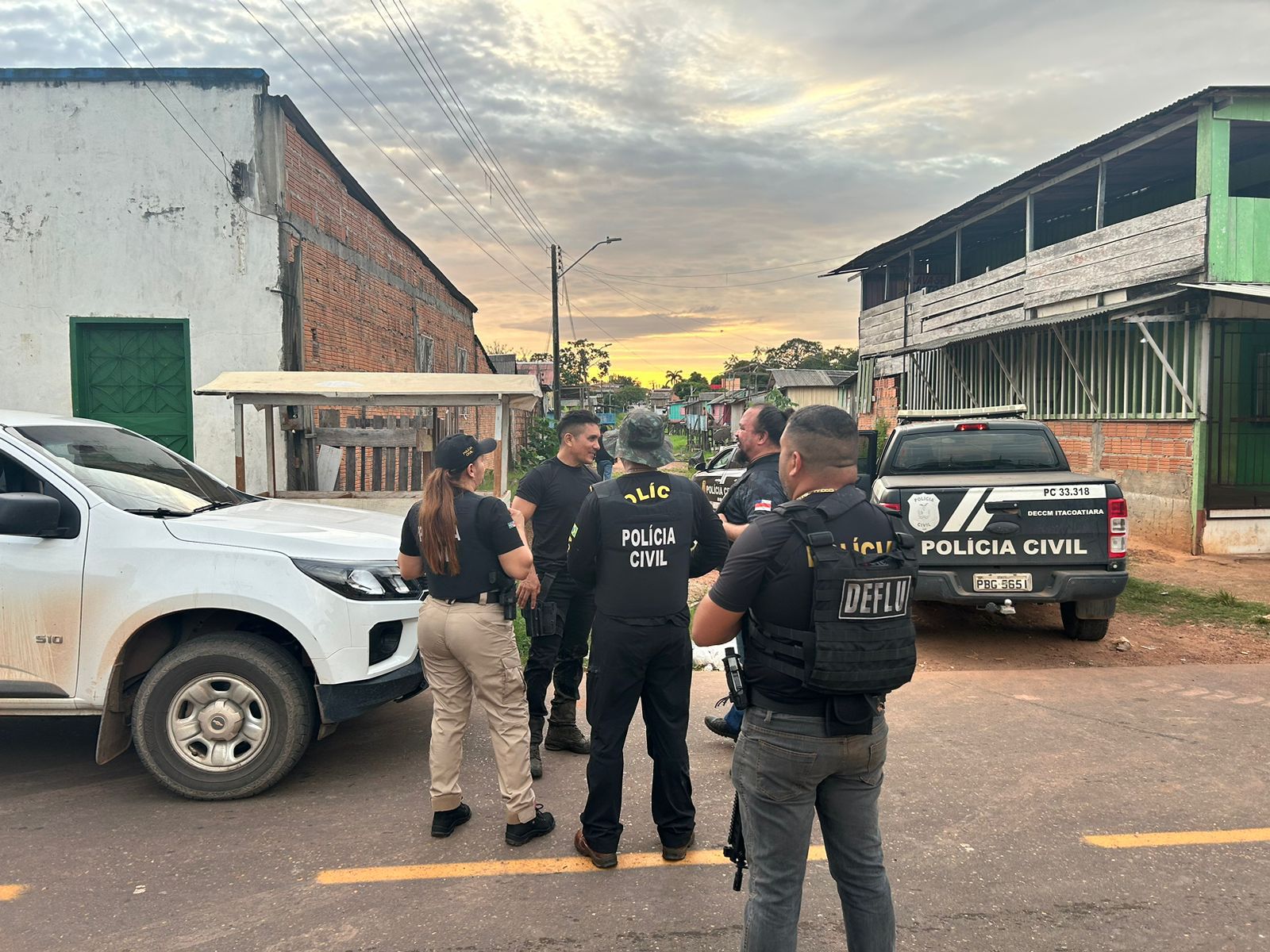 Quatro homens são presos por homicídios durante operação em Itacoatiara