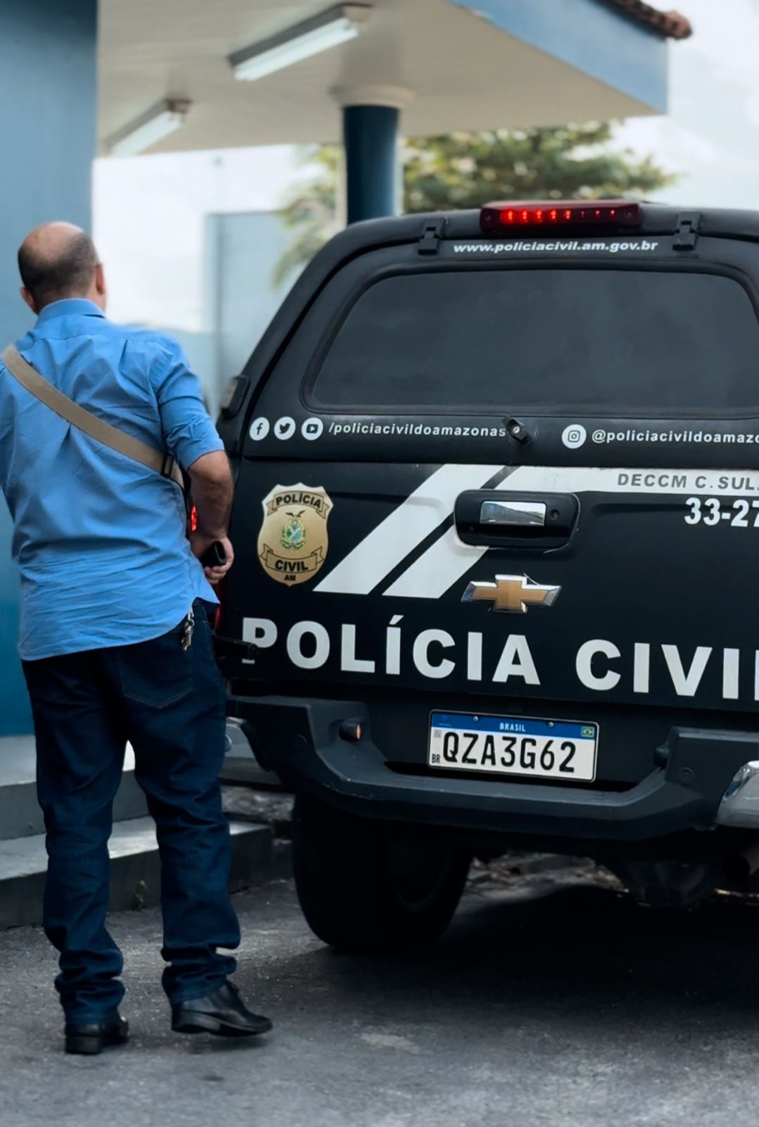 Homem é preso após quebrar nariz da ex e descumprir medida no Lago Azul