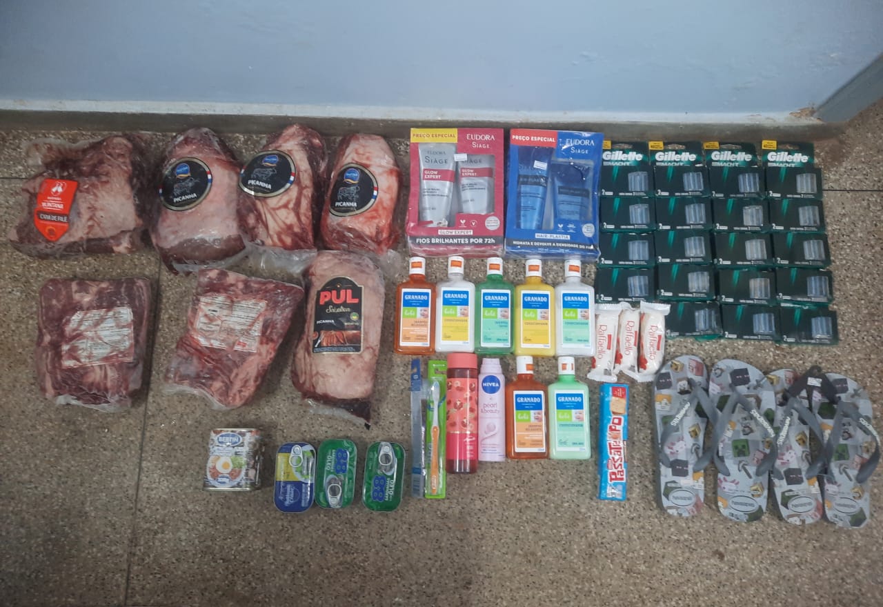 Homem invade mercado em Anori e furta pacotes de picanha; prejuízo é de R$ 2,5 mil