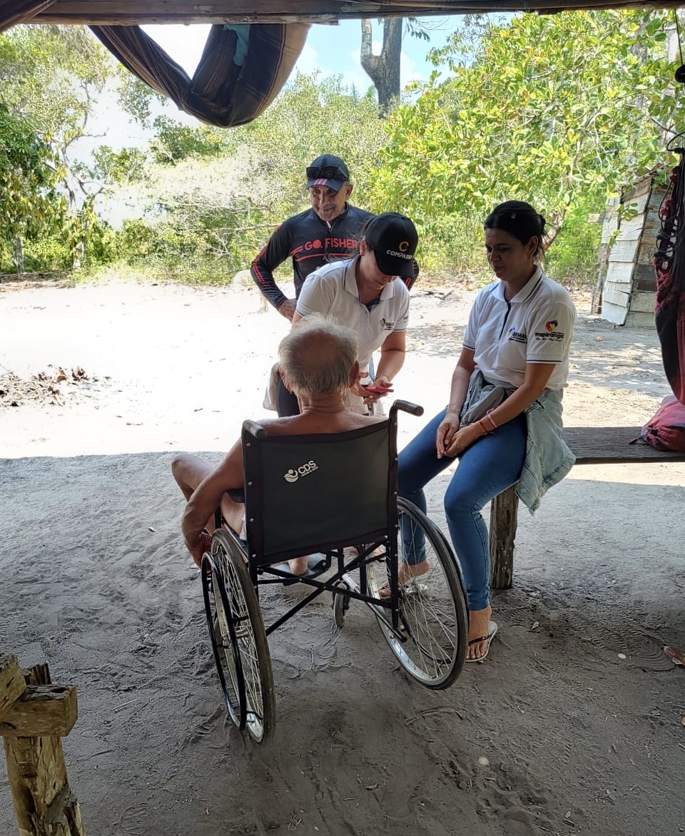 Idoso cadeirante é resgatado morando em barraco no Amazonas; PC investiga maus-tratos