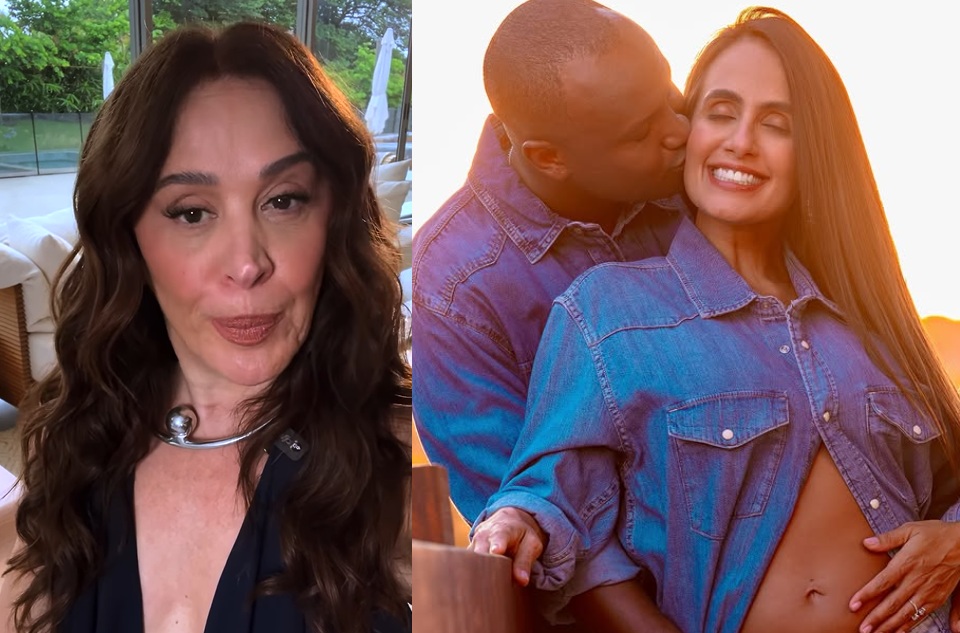 Claudia Raia é criticada por comentário sobre gravidez de Carol Peixinho e Thiaguinho