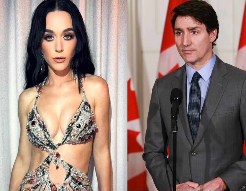 Ex-primeiro ministro do Canadá vai a show de Katy Perry e levanta rumores de affair