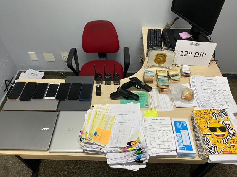 PMs são presos suspeitos de envolvimento em esquema de agiotagem em Manaus