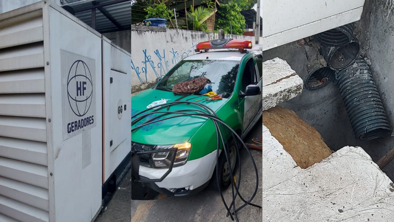 Homem furta fios de alta tensão e causa explosão em Manaus