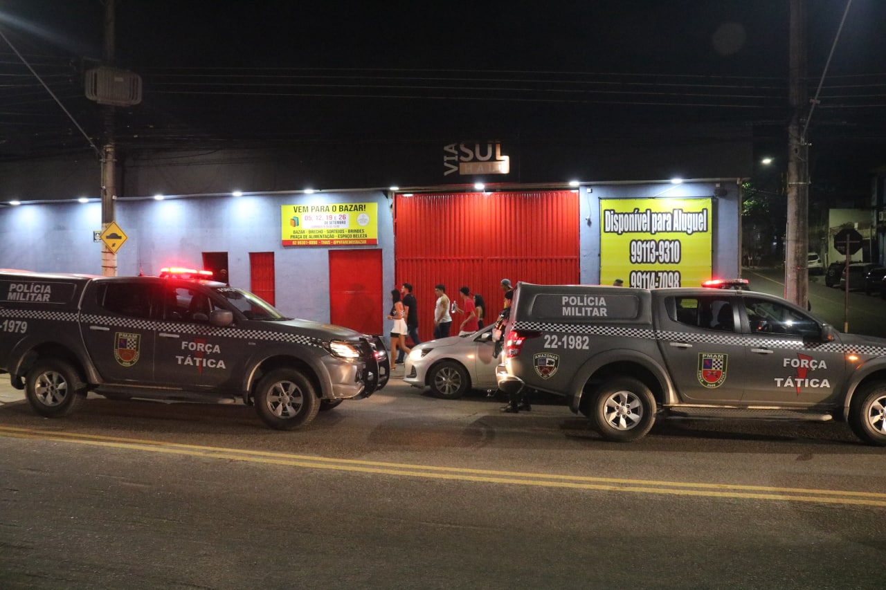 Três festas clandestinas são fechadas durante fiscalização em Manaus