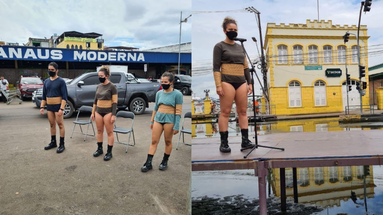 Peça-filme sobre a pandemia em Manaus e a cheia do Rio Amazonas é lançada