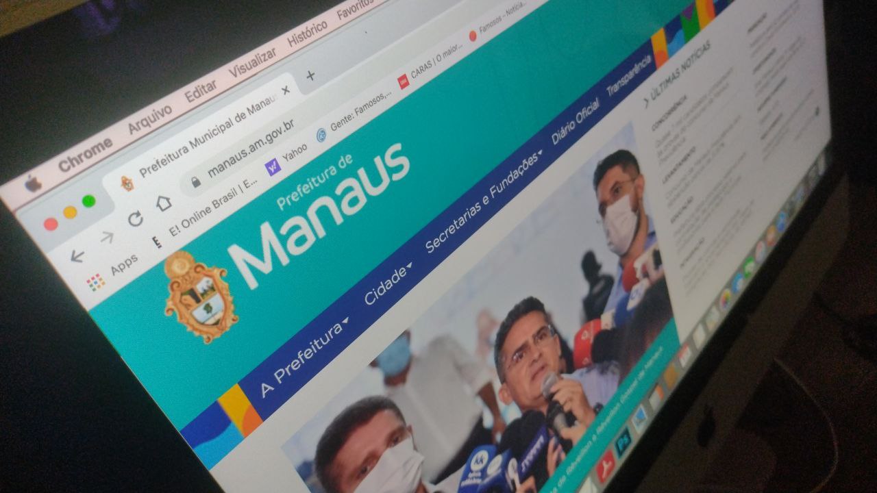 Sites da Prefeitura de Manaus voltam ao ar após ataque de hacker