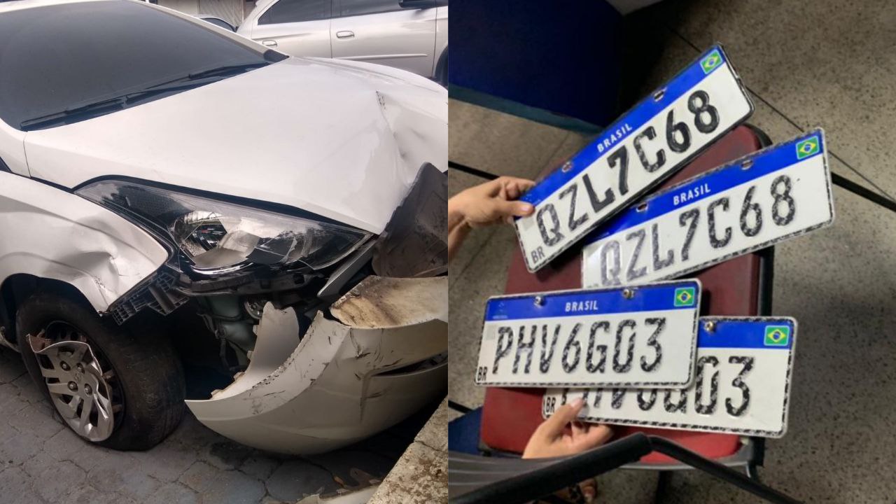 Homem é preso após abastecer carro sem pagar e atropelar motociclista em Manaus