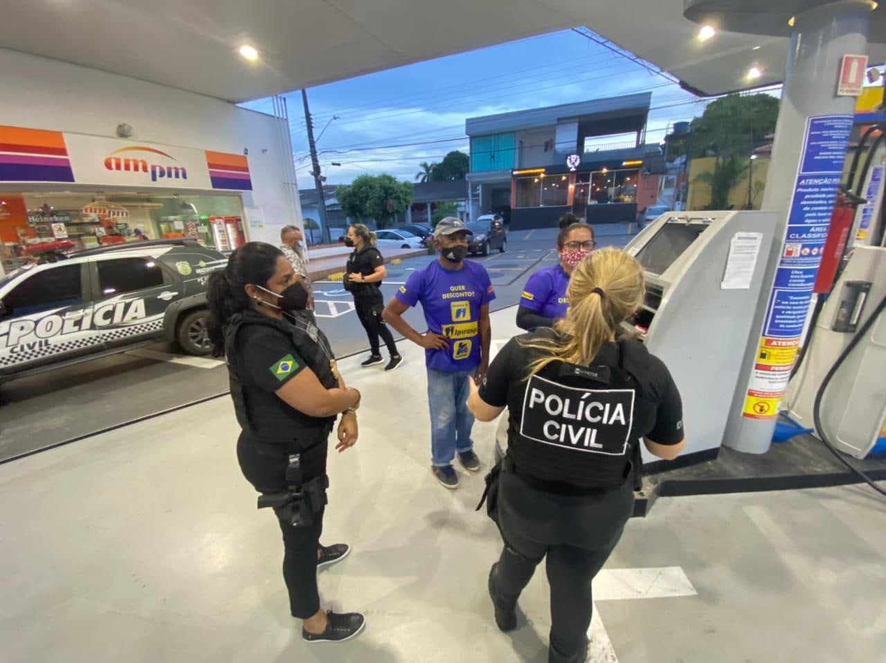 Ação do CV leva Polícia a orientar sobre venda de combustíveis em Manaus