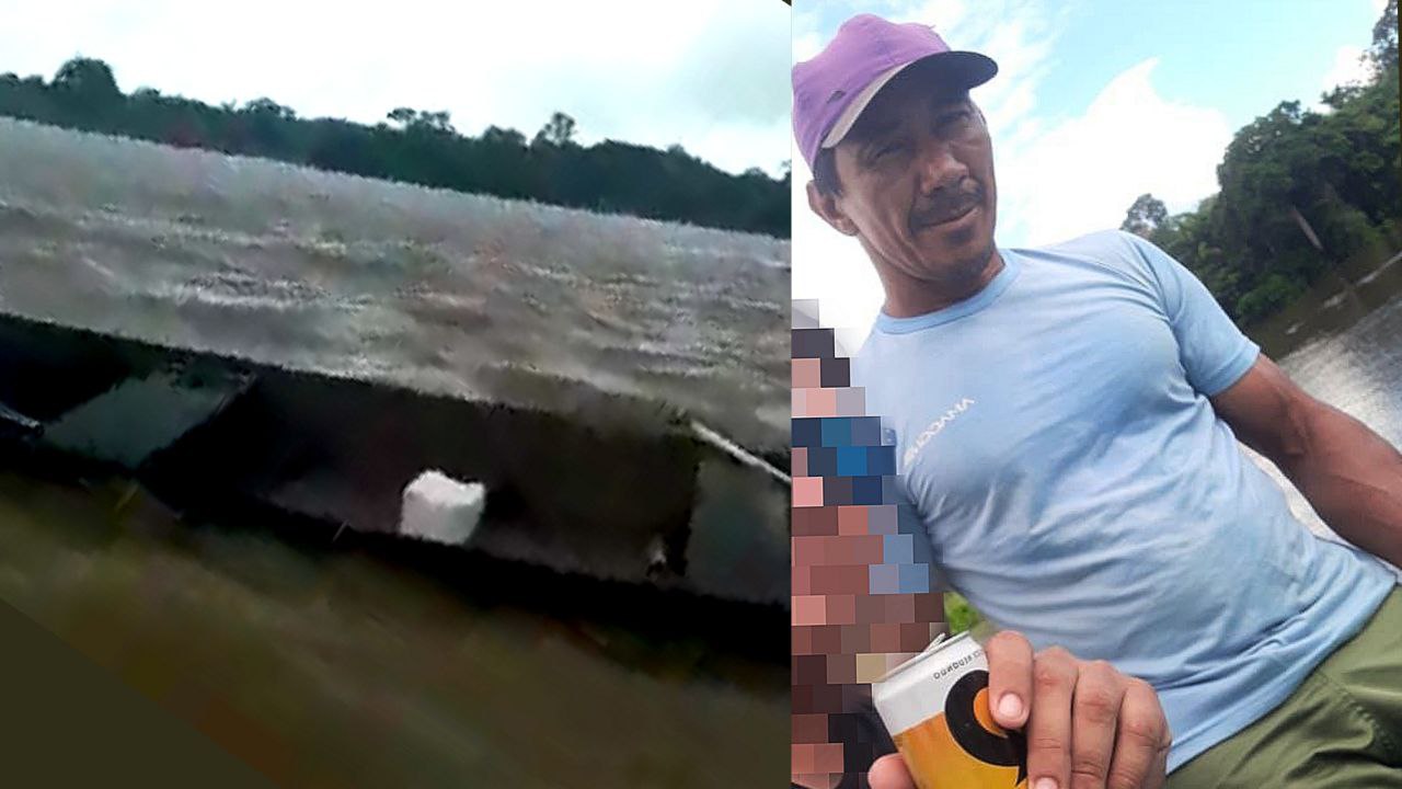 Rabeta de desaparecido no Rio Amazonas é encontrada à deriva; Vídeo