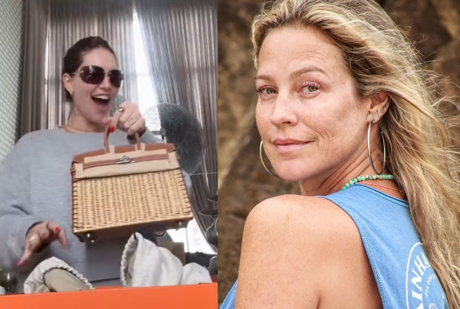 Luana Piovani alfineta Virginia por comprar bolsa de meio milhão 