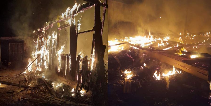 Incêndio consome casa e assusta moradores no Amazonas