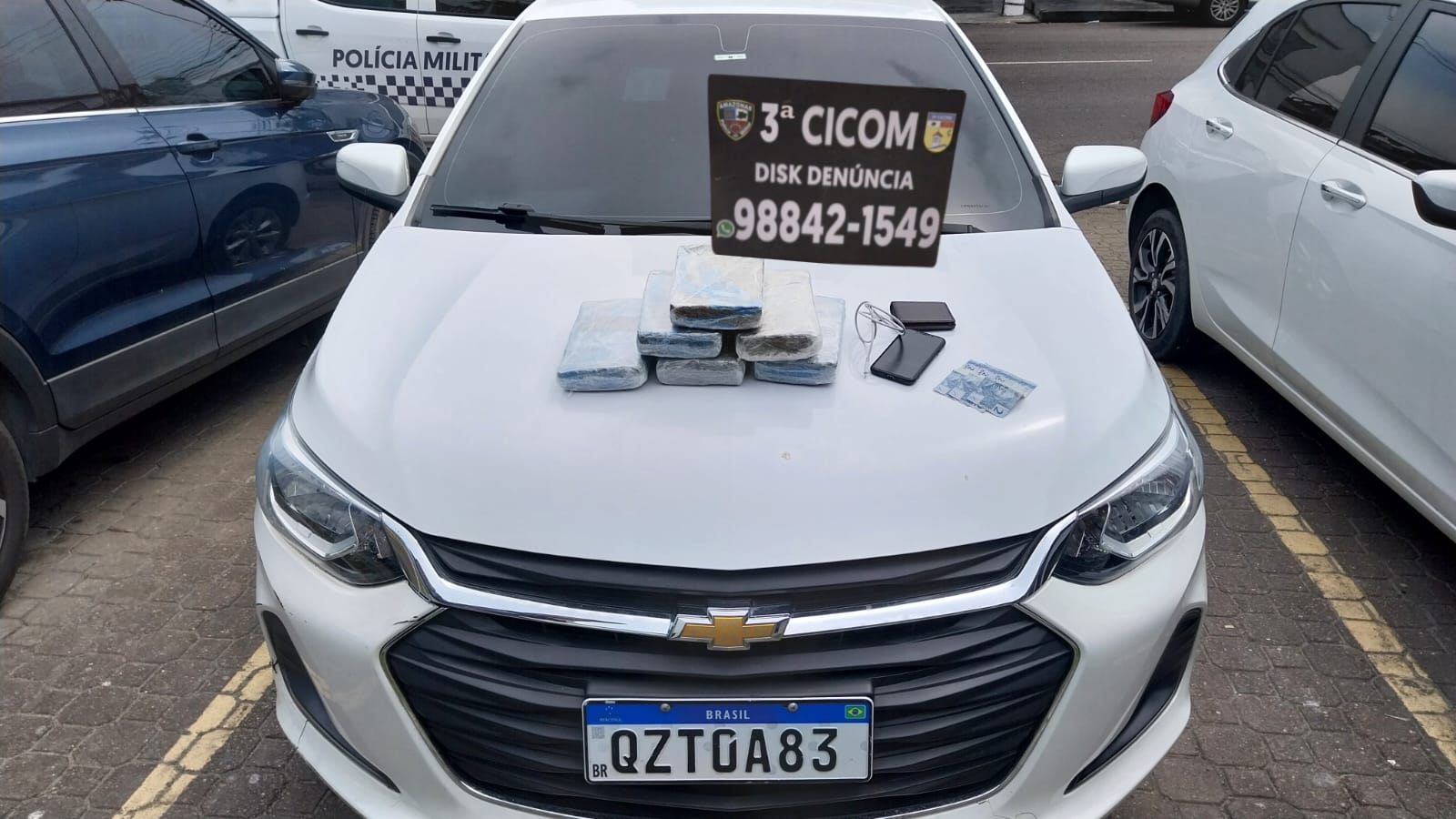 Denúncia por apropriação indébita leva à prisão de homem com drogas em Manaus