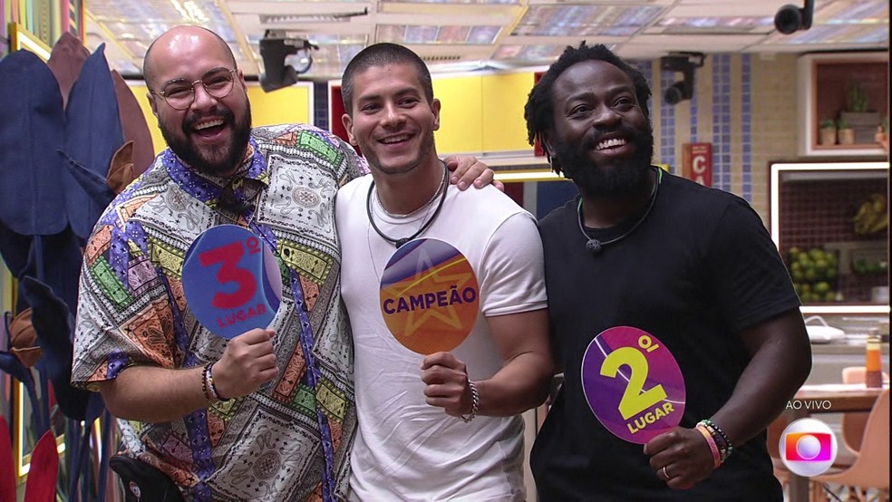 Brothers montam Pódio da Final durante jogo da discórdia no BBB22