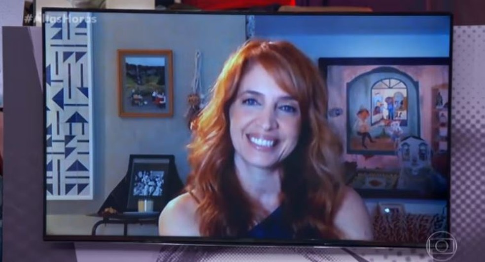 Poliana Abritta conta como reagiu à saída de Tadeu Schmidt do Fantástico 