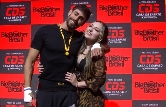 Cara de Sapato ganha festa do líder com ringue no BBB23