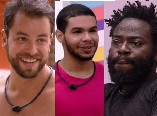 DG, Gustavo e Vyni disputam a prova bate-volta no BBB22