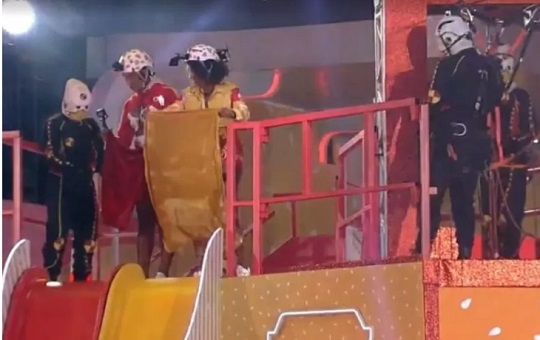 Dummy é flagrado dançando em festa do BBB22; vídeo
