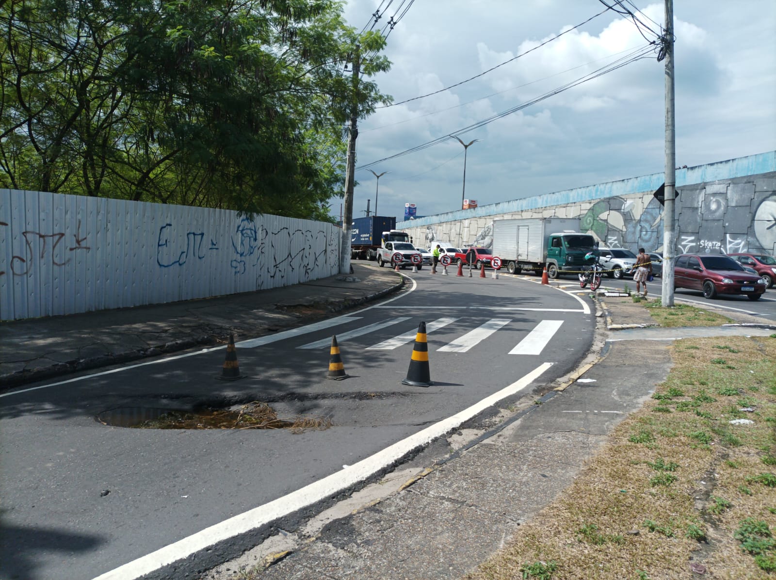 Começa hoje obra de reparo na avenida Ephigênio Salles após afundamento