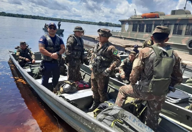 Militares fazem buscas por adolescente desaparecido há mais de 10 dias em mata no Amazonas