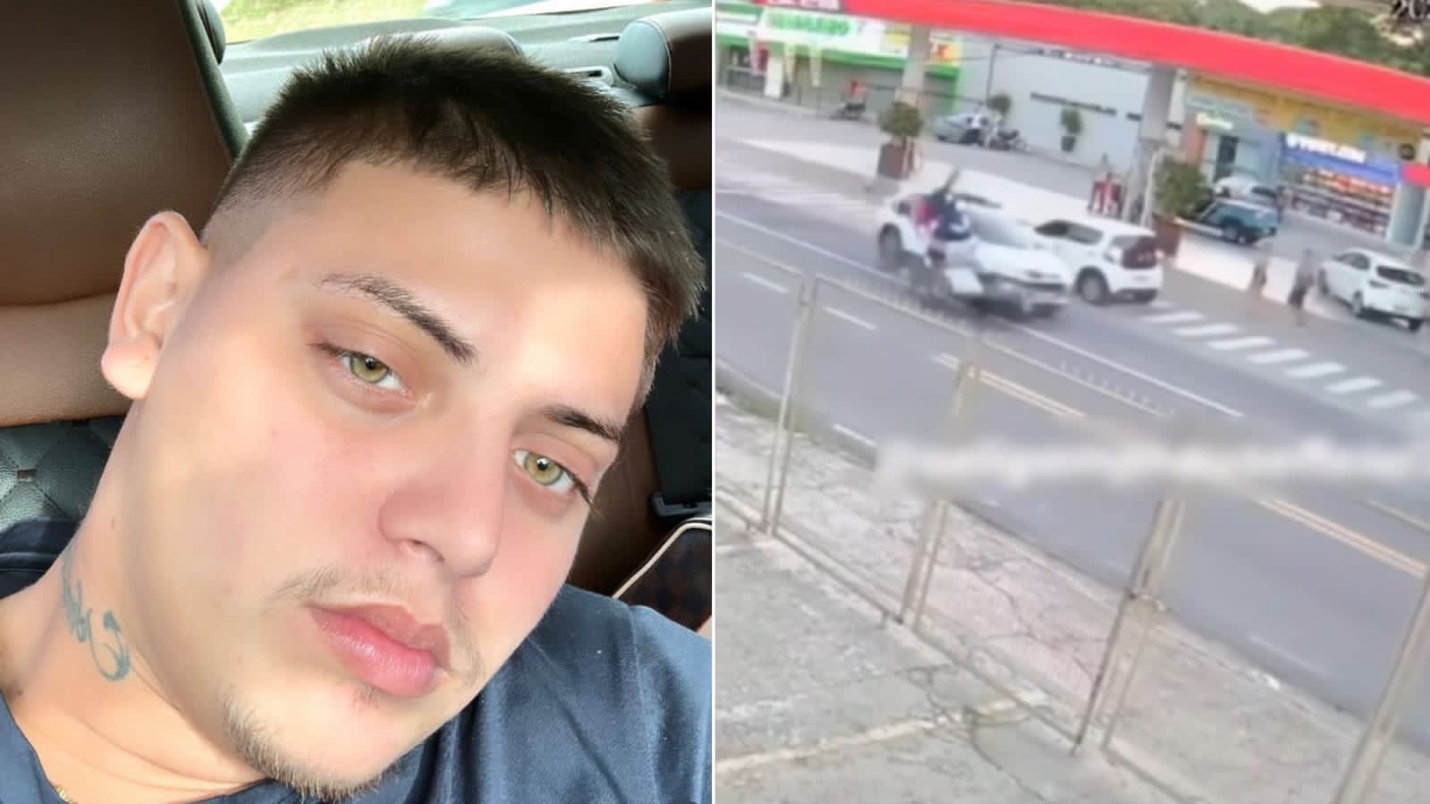 Influencer 'Vitinho Cell' é suspeito de atropelar motociclista em Manaus