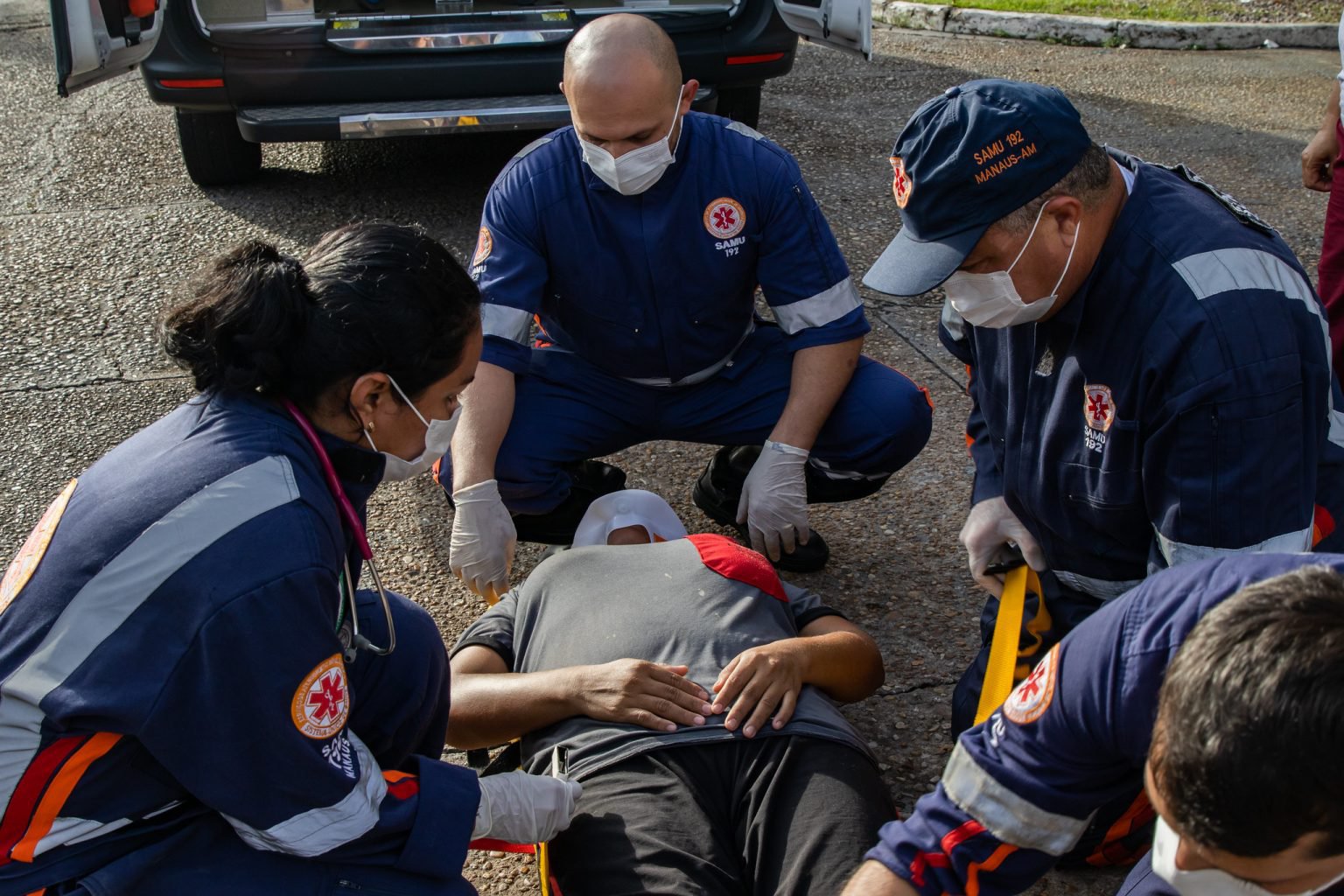 Em 7 meses, Samu registrou mais de 8 mil atendimentos em acidentes de trânsito em Manaus