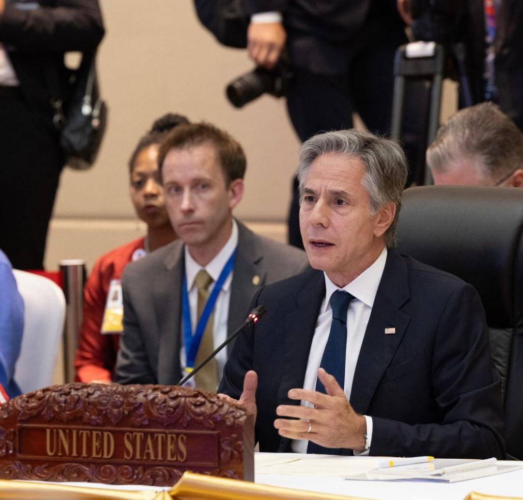 Secretário de Estado dos EUA, Antony Blinken, vem a Manaus com presidente Biden