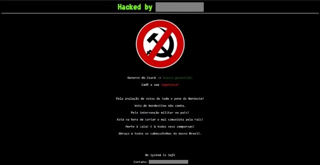 Ataque de hackers em sites de governo pede morte de Lula