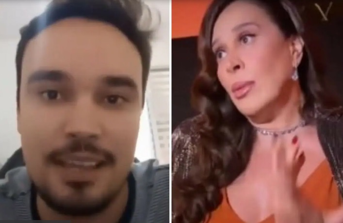 Vídeo: jornalista desabafa após levar bronca de Claudia Raia: 'foi deselegante'