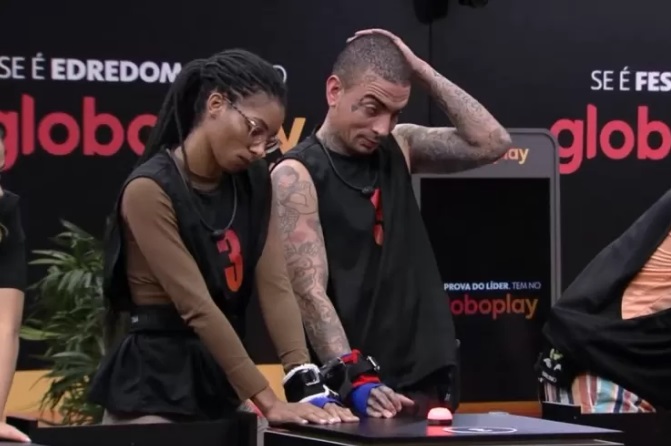 MC Guimê e Tina são os primeiros eliminados da prova de imunidade do BBB23