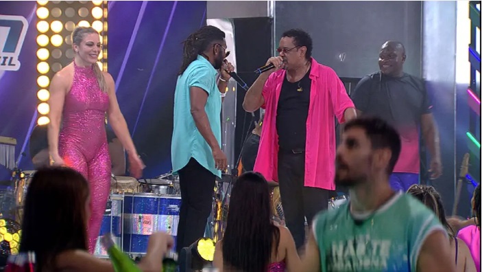 É o Tchan, Saulo e Monobloco agitam festa no BBB23