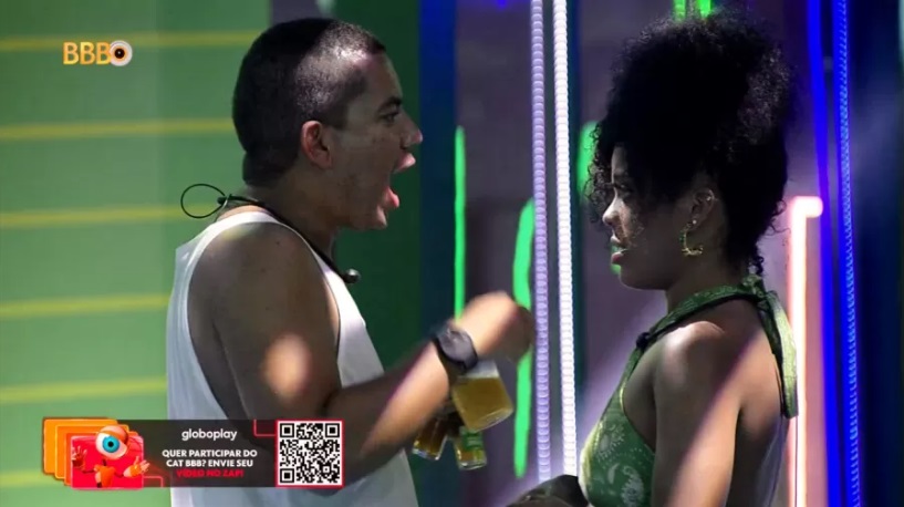 Bruno e Marvvila se desentendem durante festa do BBB23